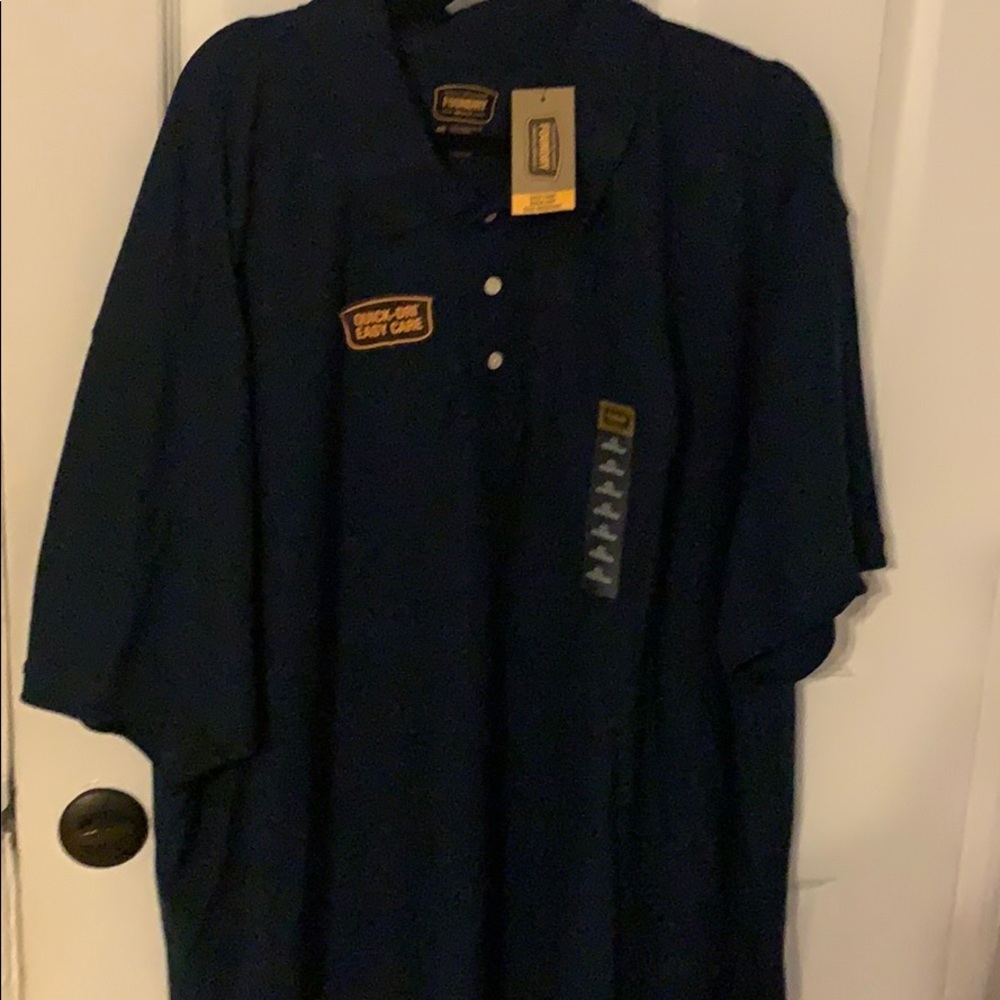 Men navy blue polo new 4xl quick dry easy care